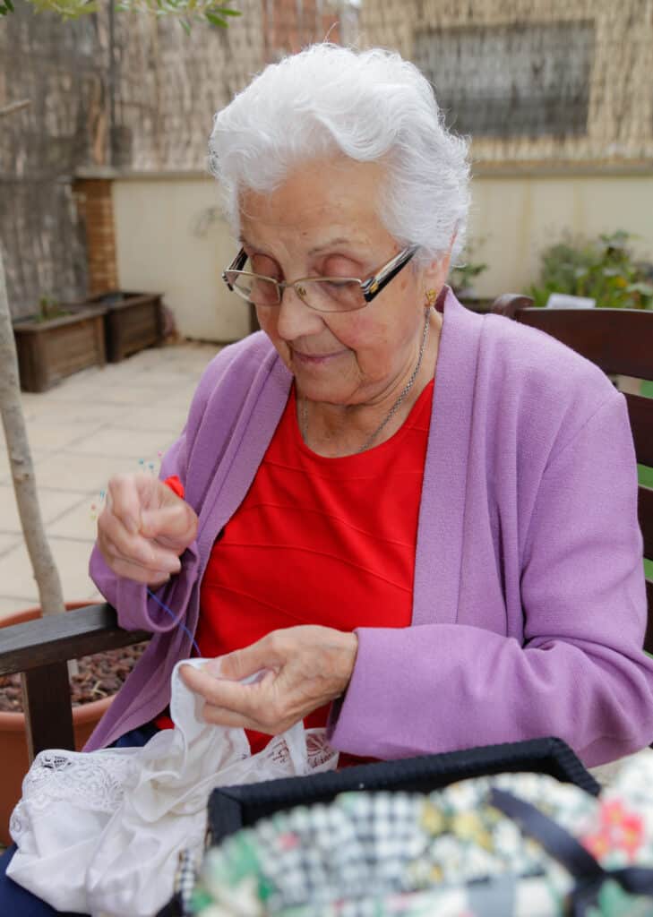 método montessori en las residencias de ancianos