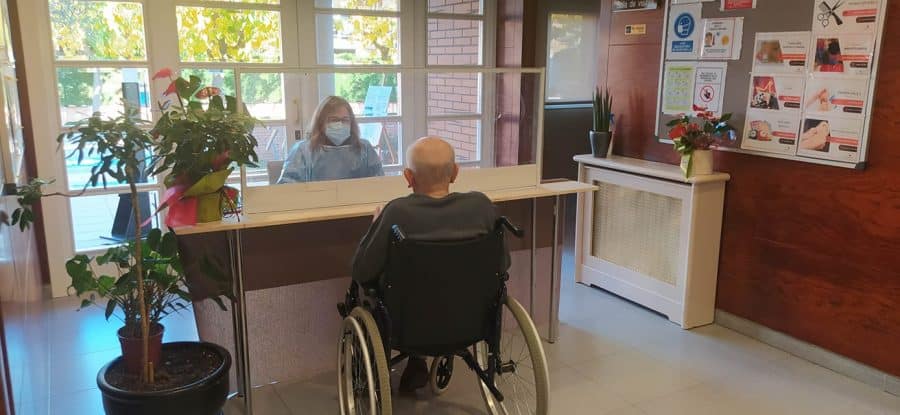 residente explicando su experiencia de la pandemia