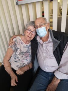 visitas en la residencia de ancianos